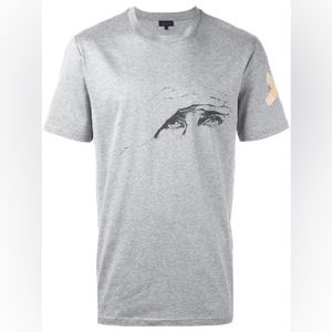 Lanvin X Cedric Rivrain Grey Graphic Logo Print